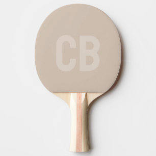 Trend Färg Soft Taupe Ping Pong Paddle Pingisracket