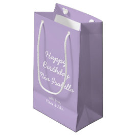 Trend Färg Soft Violet Anpassningsbar Small Gift B