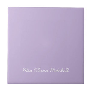 Trend Färg - Soft Violet Ceramic Tile Kakelplatta