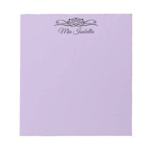 Trend Färg - Soft Violet Decorative Anteckningsblo Anteckningsblock