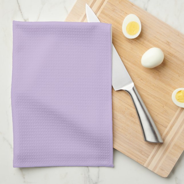 Trend Färg Soft Violet Kitchen Towel Kökshandduk (Vikt i Fjärdedel)
