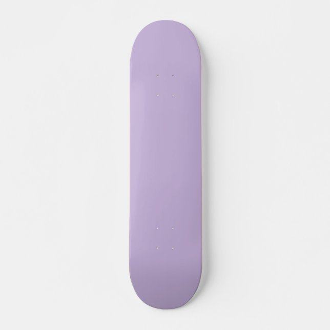 Trend Färg Soft Violet Skateboard Deck (Framsida)