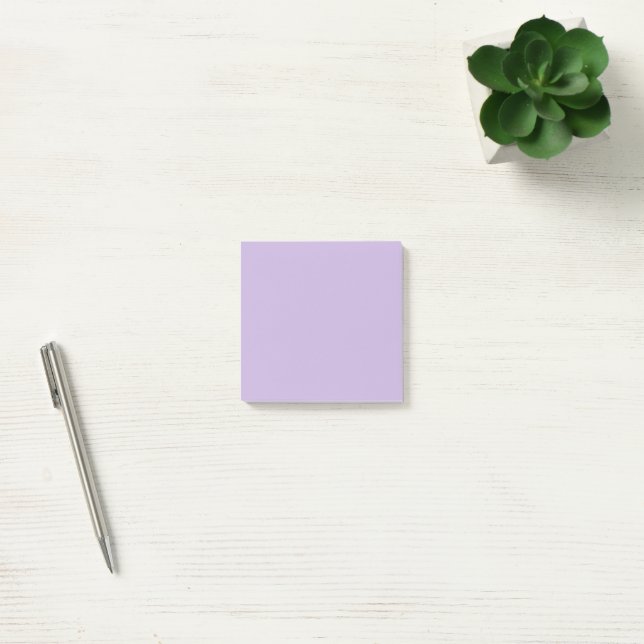 Trend Färg - Soft Violet Solid Post-it Block (Kontor)