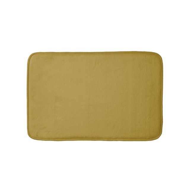 Trend Färg - Sunny Olive Bath Mat Badrumsmatta (Framsidan)