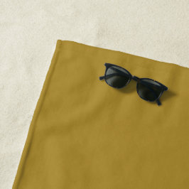 Trend Färg - Sunny Olive Beach Towel