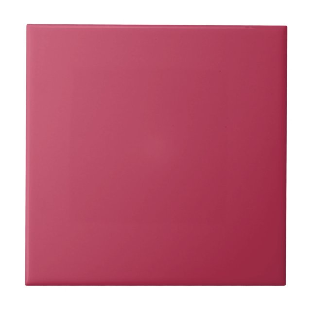 Trend Färg - Vibrant Magenta Deco Ceramic Tile Kakelplatta (Framsidan)