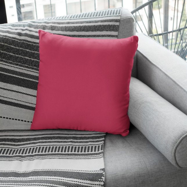 Trend Färg - Vibrant Magenta Kudde (Skapare uppladdad)