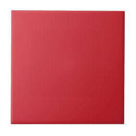 Trend Färg - Vibrant Red Decorative Ceramic Tile Kakelplatta