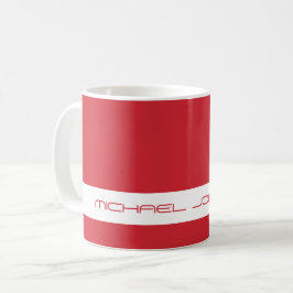 Trend Färg Vibrant Red - Futuristiska Namn Mugg