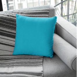 Trend Färg - Vivid Cyan Kudde