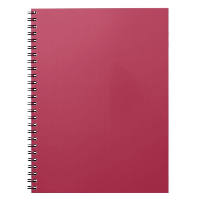Trend Färg - Warm Rosa bärbar dator Anteckningsbok (Framsidan)