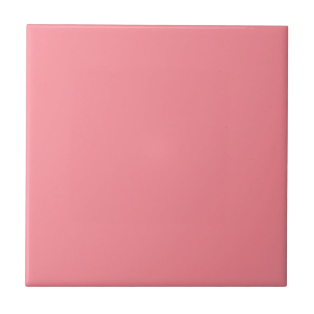 Trend Färg - Watermelon Rosa Deco Ceramic Tile Kakelplatta (Framsidan)