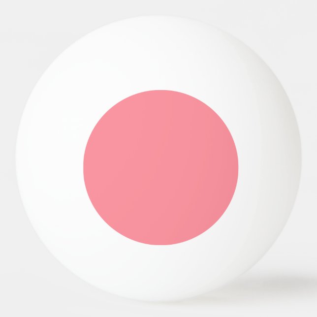 Trend Färg - Watermelon Rosa Ping Pong Boll (Framsidan)