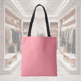 Trend Färg - Watermelon Rosa Tote Bag Tygkasse