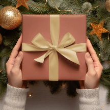 Trend Färger - Burnt Copper Färg - Solid Roll