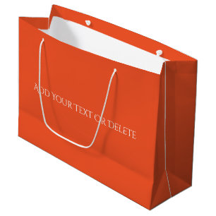 Trend Färger - Flame Red Färg Large Gift Bag