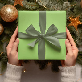 Trend Färger - Kiwi Grönt Färg - Solid Roll Presentpapper