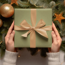 Trend Färger - Oliv grönt Färg - Solid Roll