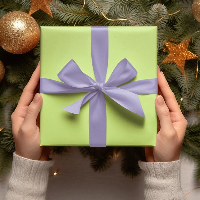 Trend Färger - Vår Grönt Färg - Solid Roll Presentpapper (Skapare uppladdad)