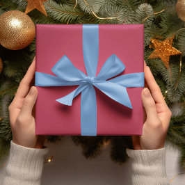 Trend Färger - Vibrant Magenta Färg - Solid Roll Presentpapper