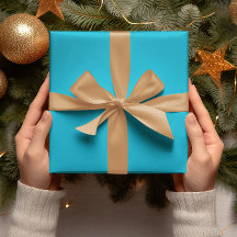 Trend Färger - Vivid Cyan Färg - Solid Roll