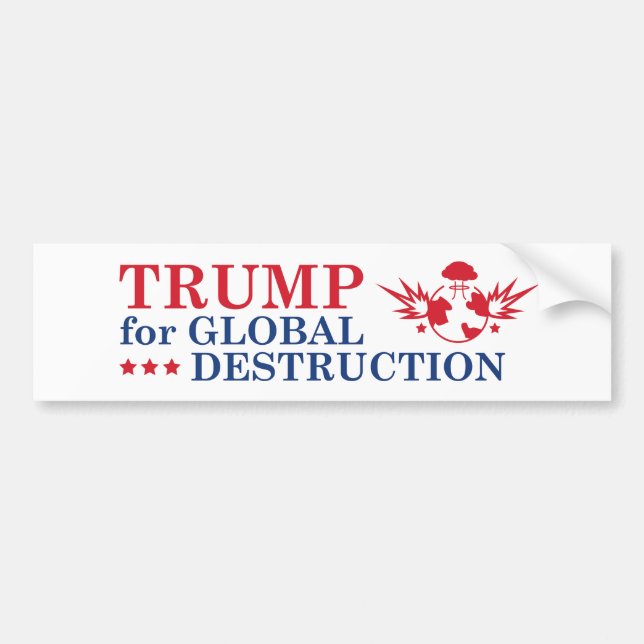 Trend for Global Destruction Bildekal (Framsidan)
