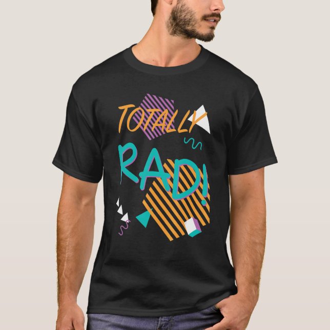 Trend Graph för totalt radmatade Party Idea 80-tal T Shirt (Framsida)