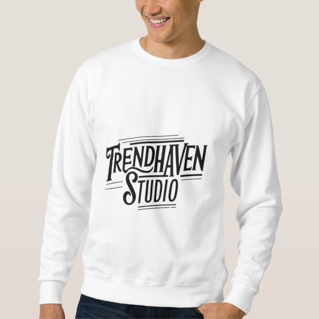Trend Haven Studio - Snyggt och unik grafik Tee Lång Ärmad Tröja (Framsida)