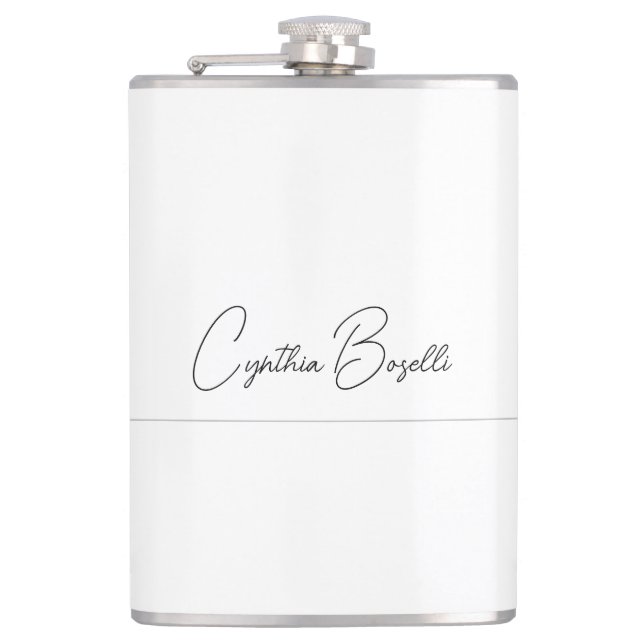 Trend Minimalist Modern Plain Calligraphy-mall Fickplunta (Framsidan)