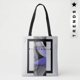 Trend Mode Suppories Abstrakt Lavender Violet Tygkasse
