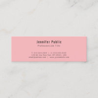 Trend Modern Elegant Rosa Clean