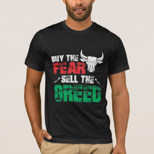 Trend of Lagrar Market Trading Fear Greed Investor T Shirt