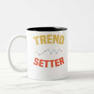 Trend Setter Big Data Analytics Statistics-qytgM.p Två-Tonad Mugg