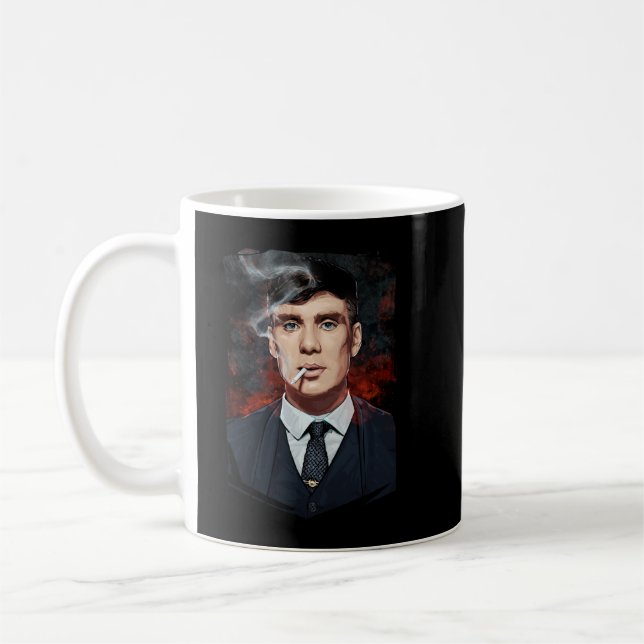 Trend Thomas Shelby Gift för alla Kaffemugg (Vänster)
