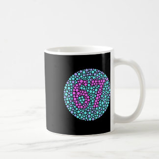 Trendande Gen Z Alpha Sex Sju 6 7 _1  Kaffemugg