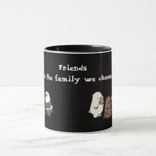 Trendande Vänskaps Mug Mugg (Center)