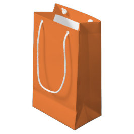 Trendfärg - Färsk Tangerine Liten Presentpåse