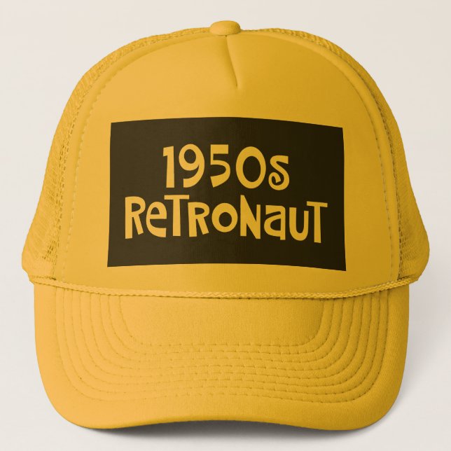 Trendig 1950 s Retronaut Keps (Framsida)