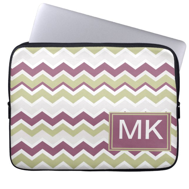 Trendig 2013 färg-mall laptop sleeve (Framsidan)