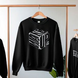 Trendig 3D SUP Graphic Sweatshirt - Avslappnad Coo