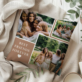 Trendig 4, bästa vänner för foto och Bestie-offert Kudde