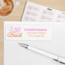 Trendig 50 är en adressetikett för byte av födelse