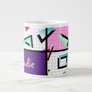 Trendig 80s jumbo mugg