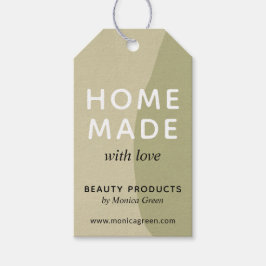 Trendig Abstrakt Minimalist Homemade Business Presentetikett