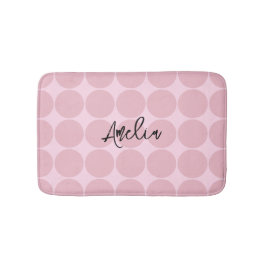 Trendig Aesthetic Rosa Personlig Girly Gifts Badrumsmatta