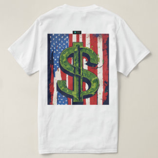 Trendig American Dollar T-Shirt Design
