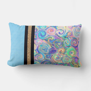 Trendig Anpassningsbar Swirl Design Dekorativ kudd Lumbarkudde