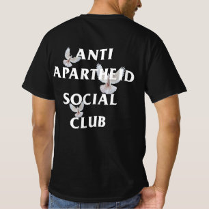 Trendig Anti Apartheid Social Klubb Dove T Shirt