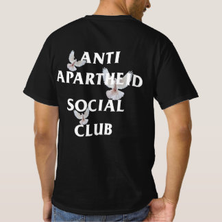 Trendig Anti Apartheid Social Klubb Dove T Shirt