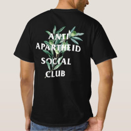Trendig Anti Apartheid Social Klubb Olive Vine T Shirt